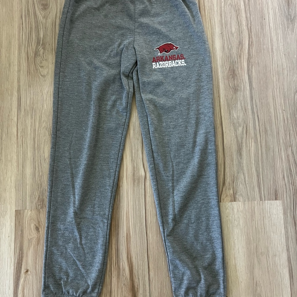 Arkansas Razorbacks Gray Sweatpants